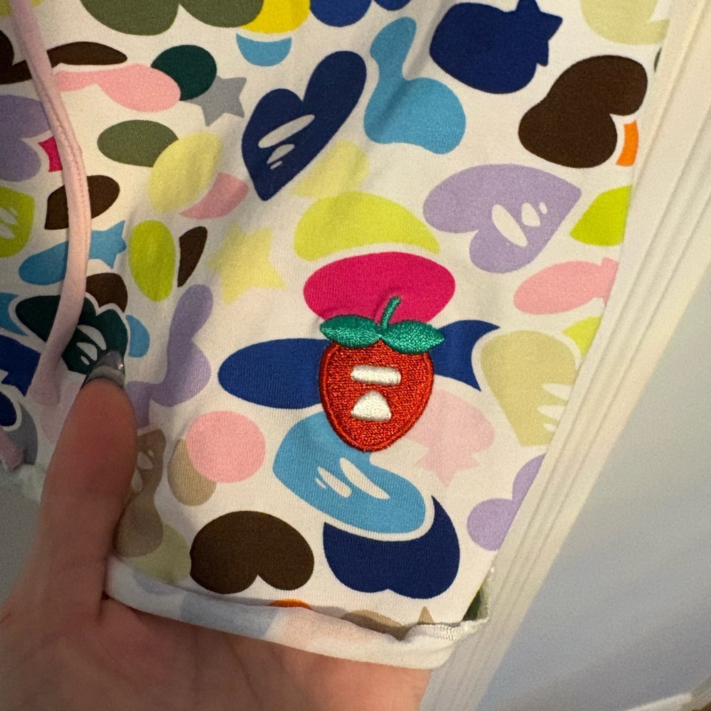 APEE A Bathing Ape Multicolor Crop Top - Picture 6 of 6